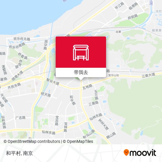 和平村地图