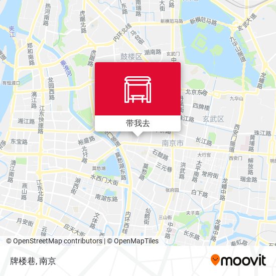 牌楼巷地图
