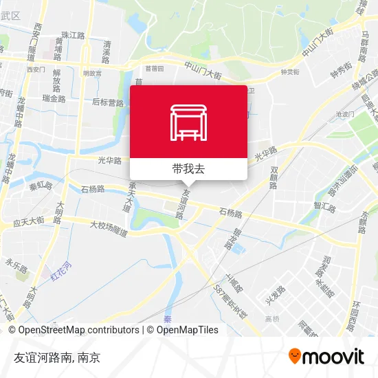 友谊河路南地图
