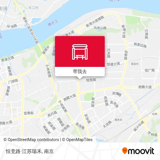 恒竞路·江苏瑞禾地图