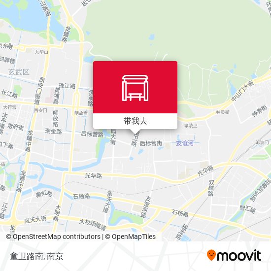 童卫路南地图