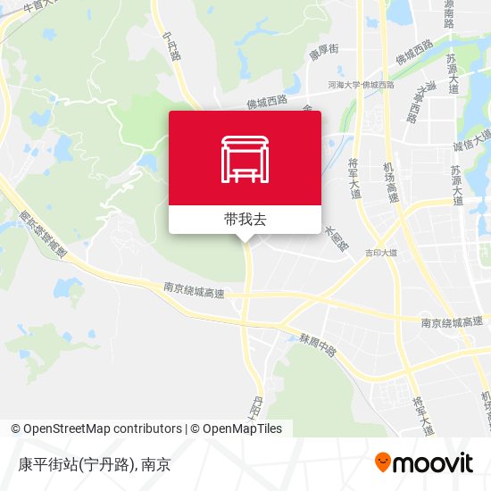 康平街站(宁丹路)地图