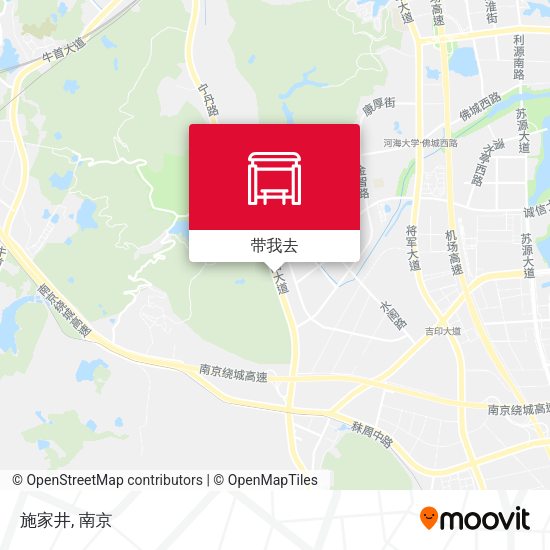 施家井地图