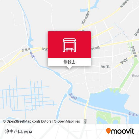 淳中路口地图