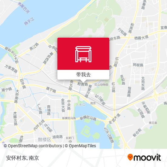 安怀村东地图