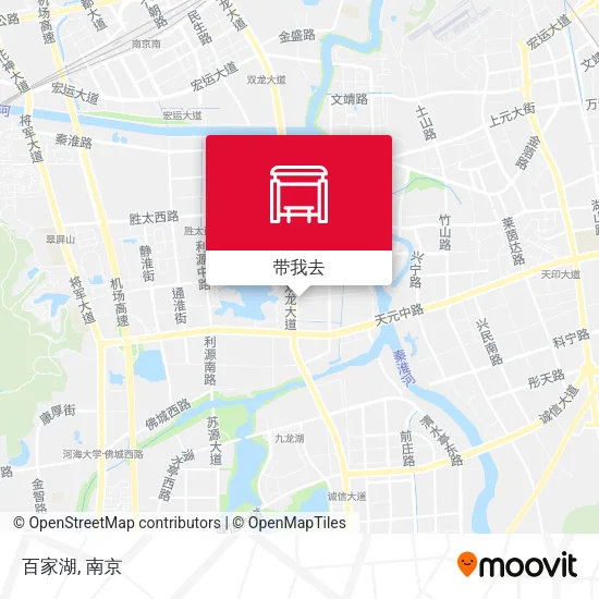 百家湖地图