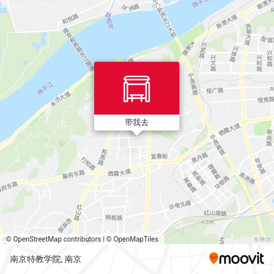 南京特教学院地图