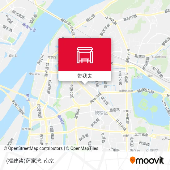 (福建路)萨家湾地图