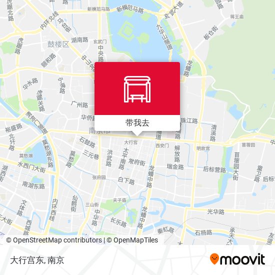 大行宫东地图