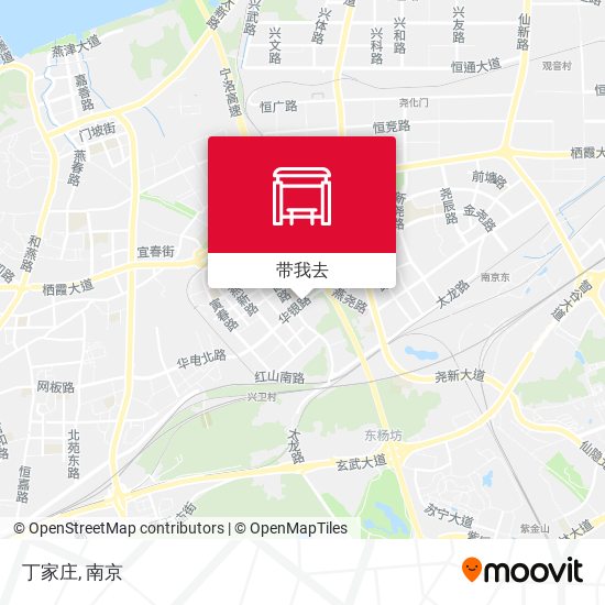 丁家庄地图