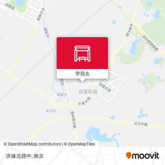 庆缘北路中地图