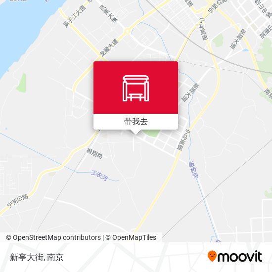 新亭大街地图