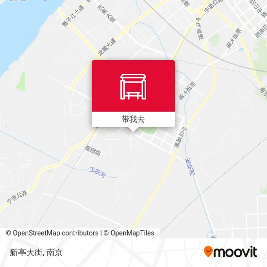新亭大街地图