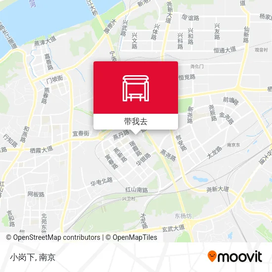 小岗下地图