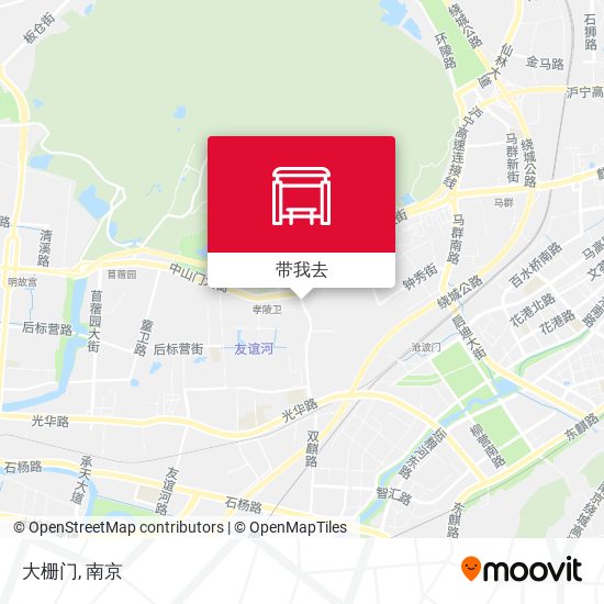 大栅门地图