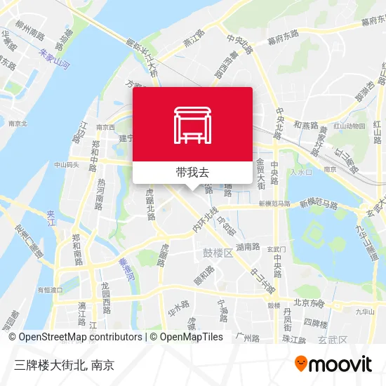 三牌楼大街北地图