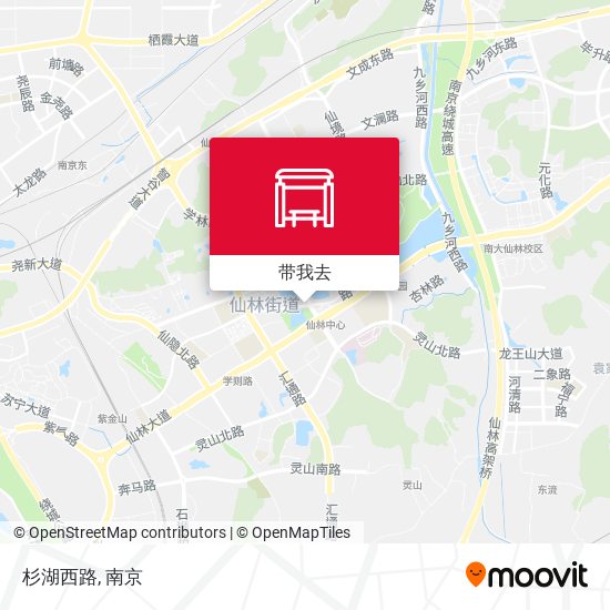 杉湖西路地图