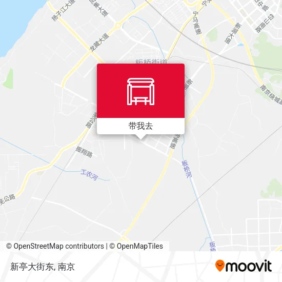 新亭大街东地图