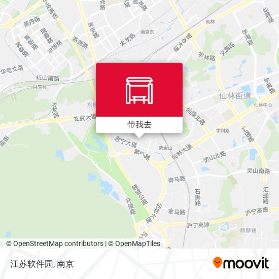 江苏软件园地图