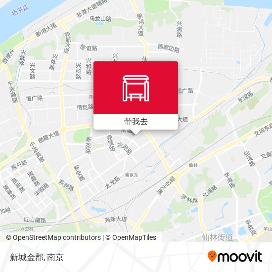 新城金郡地图