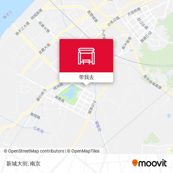 新城大街地图