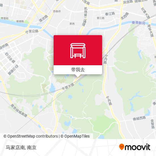 马家店南地图