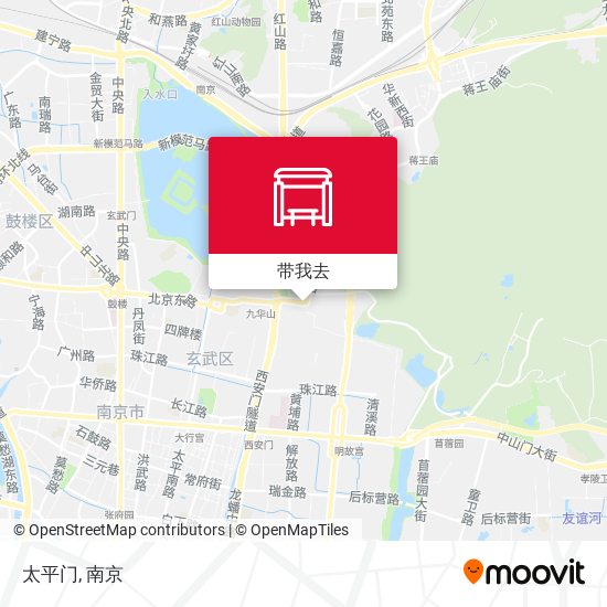 太平门地图