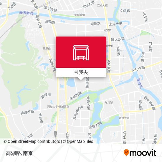 高湖路地图