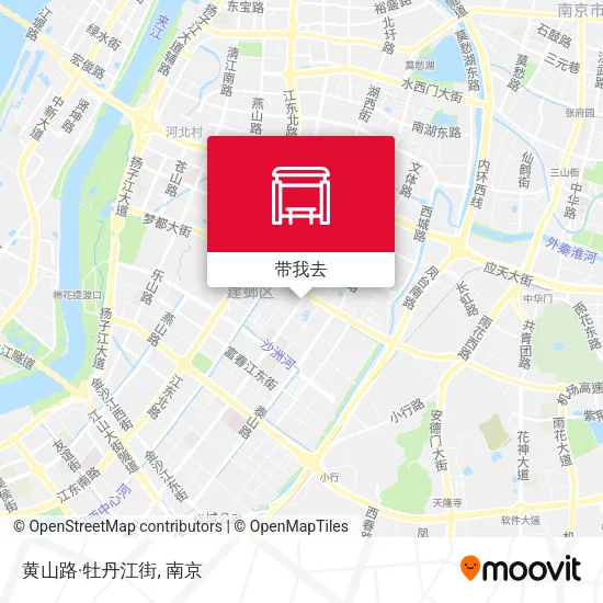 黄山路·牡丹江街地图