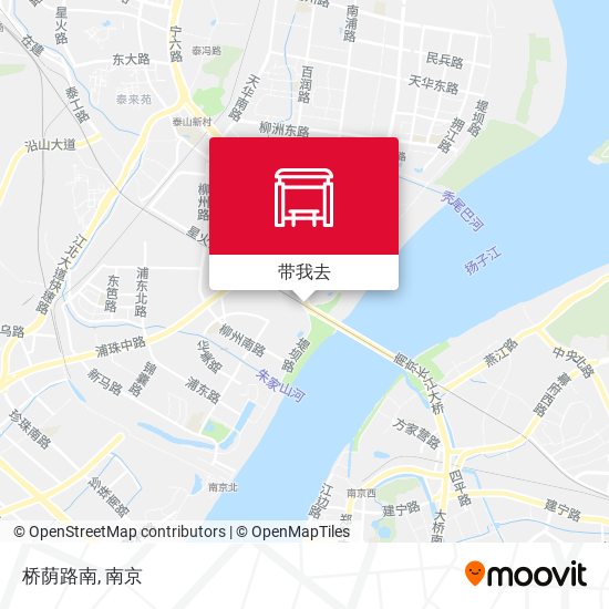 桥荫路南地图