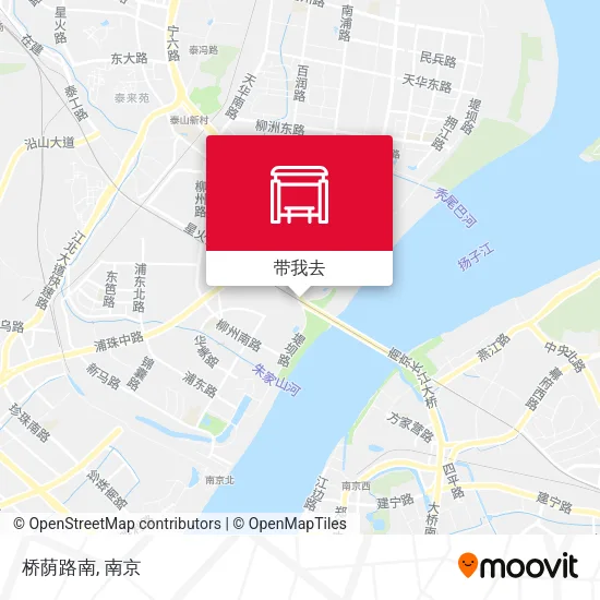 桥荫路南地图