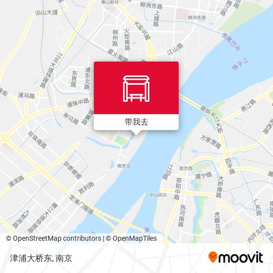 津浦大桥东地图
