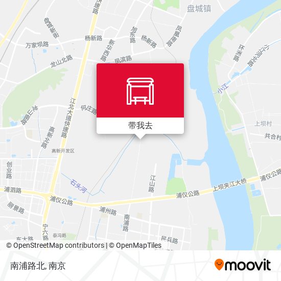 南浦路北地图