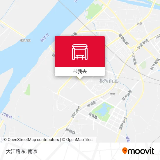 大江路东地图