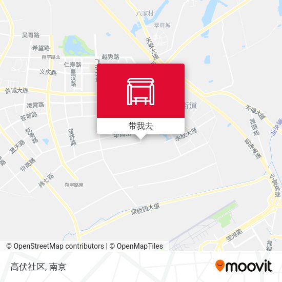 高伏社区地图