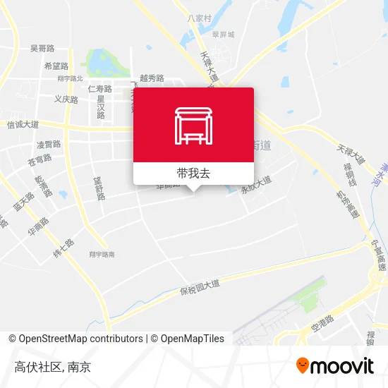高伏社区地图