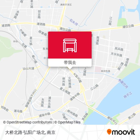 大桥北路·弘阳广场北地图