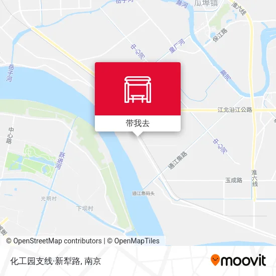 化工园支线·新犁路地图