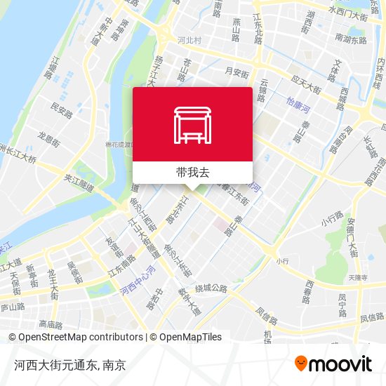 河西大街元通东地图