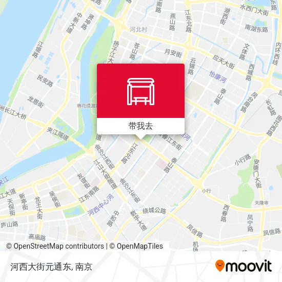 河西大街元通东地图