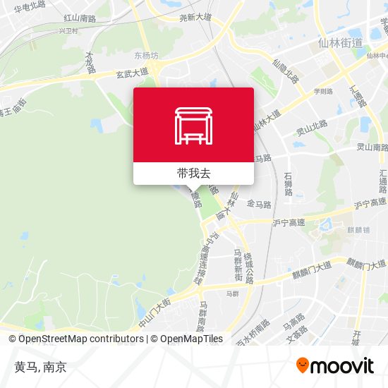 黄马地图