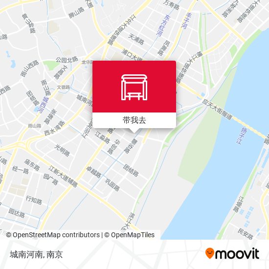 城南河南地图
