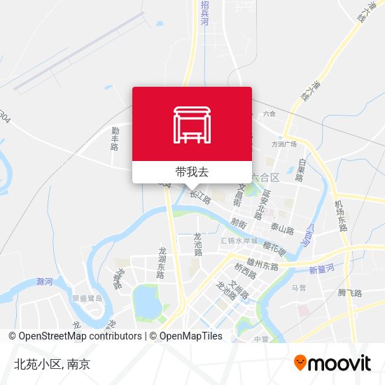 北苑小区地图