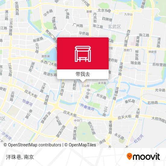 洋珠巷地图