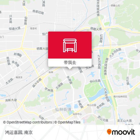 鸿运嘉园地图