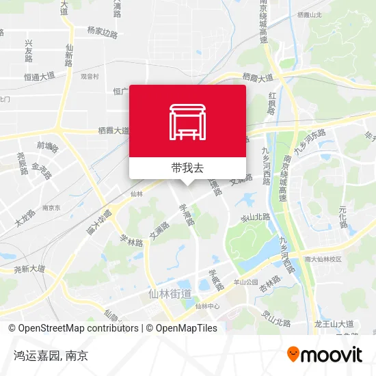 鸿运嘉园地图