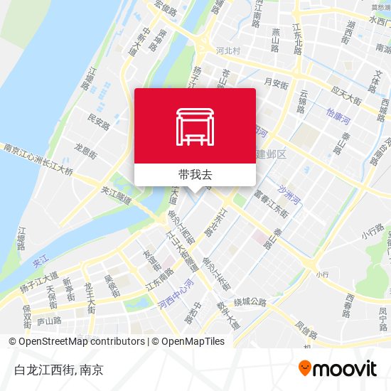 白龙江西街地图