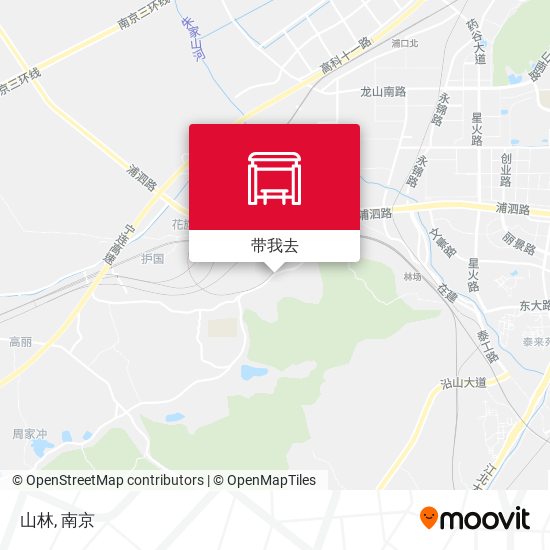 山林地图