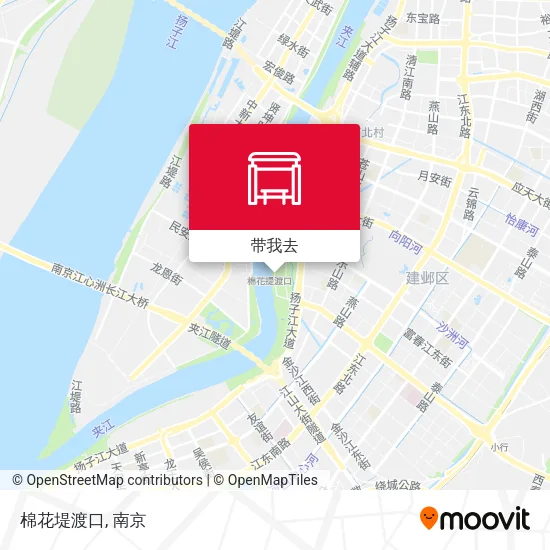 棉花堤渡口地图