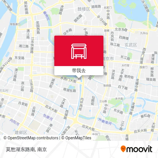 莫愁湖东路南地图
